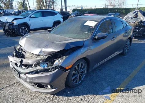 2019 Honda Civic Ex z USA, uszkodzony, nr VIN 19XFC1F39KE217291